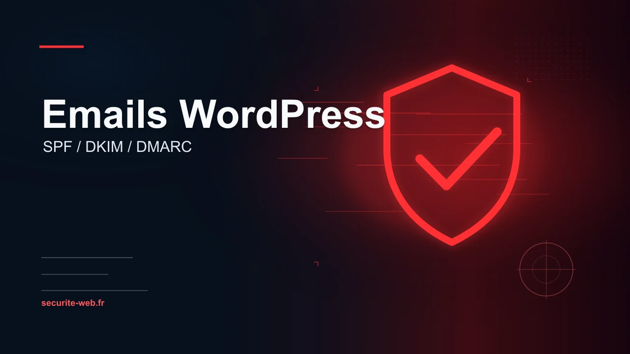 Sécuriser les communications email de WordPress